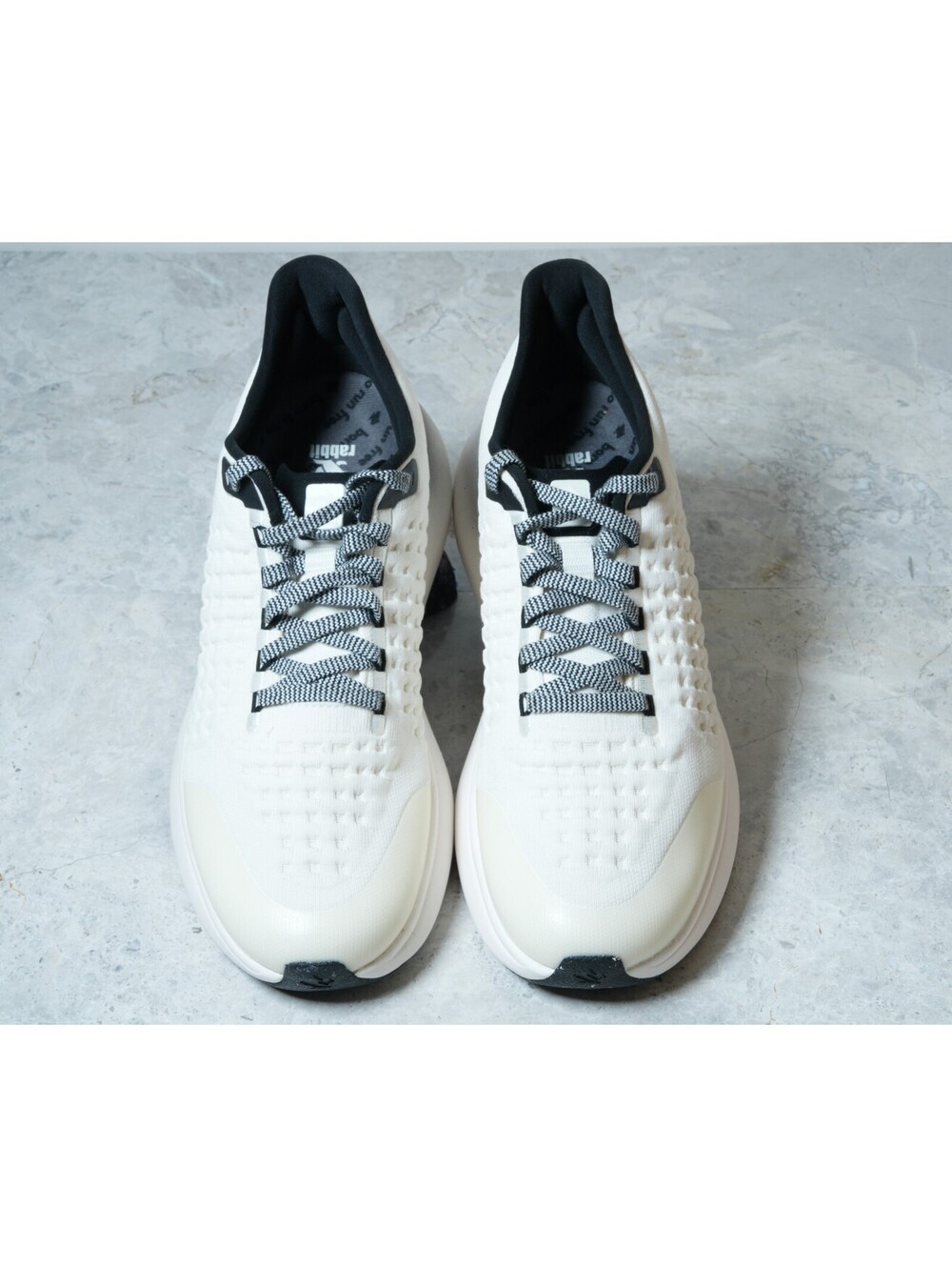Rabbit Dream Chaser Mens Running Shoes White Black Size 10.5 Trainers